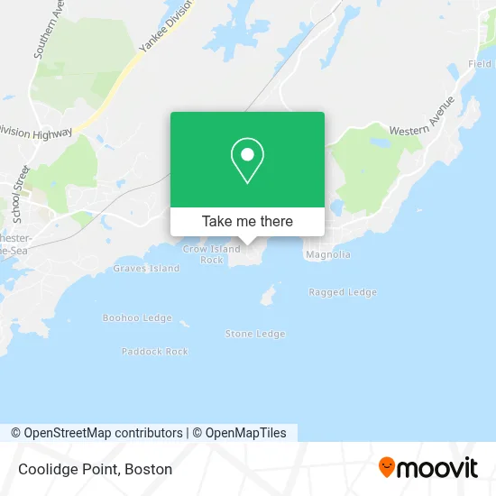 Coolidge Point map