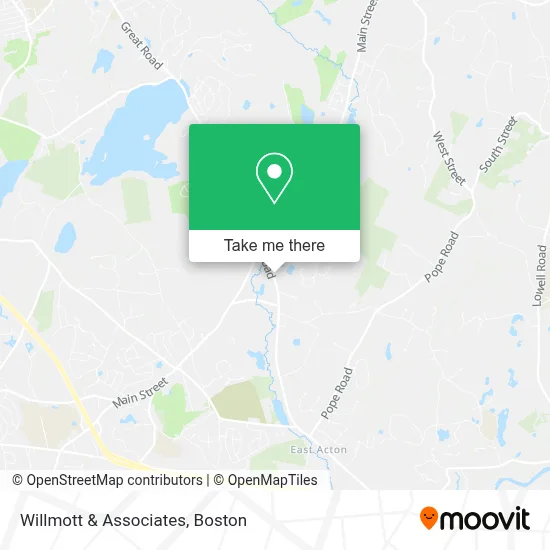 Willmott & Associates map