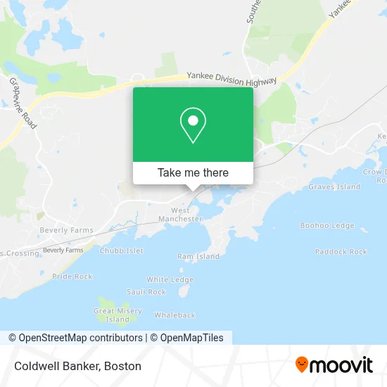 Coldwell Banker map