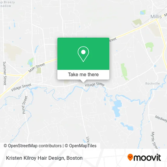 Kristen Kilroy Hair Design map