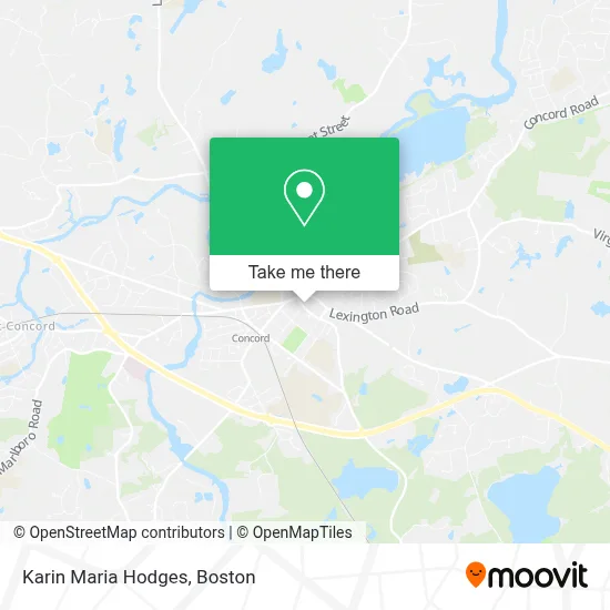 Karin Maria Hodges map