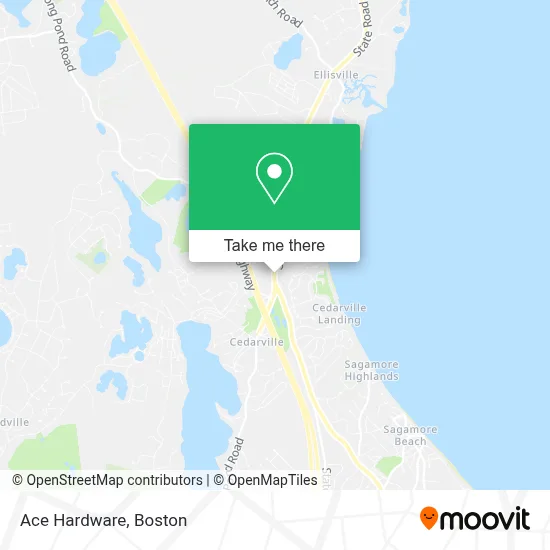 Ace Hardware map