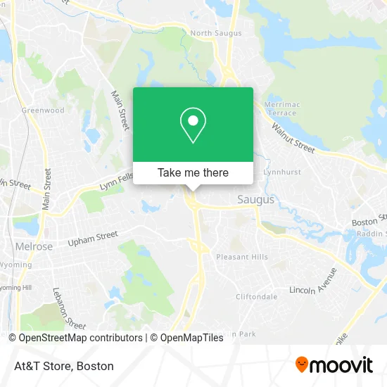 At&T Store map