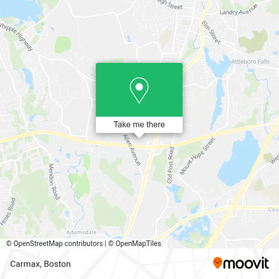 Carmax map