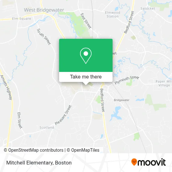 Mitchell Elementary map