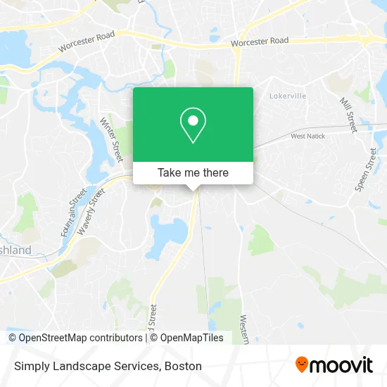 Simply Landscape Services map