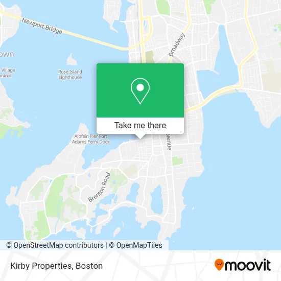 Kirby Properties map