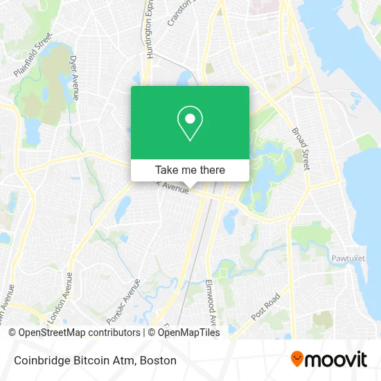 Coinbridge Bitcoin Atm map