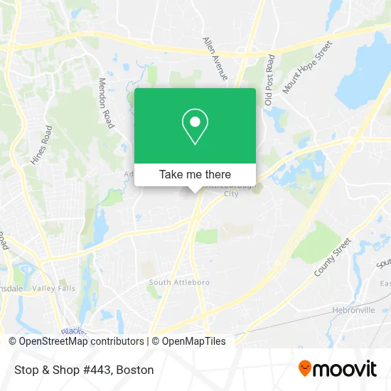 Stop & Shop #443 map