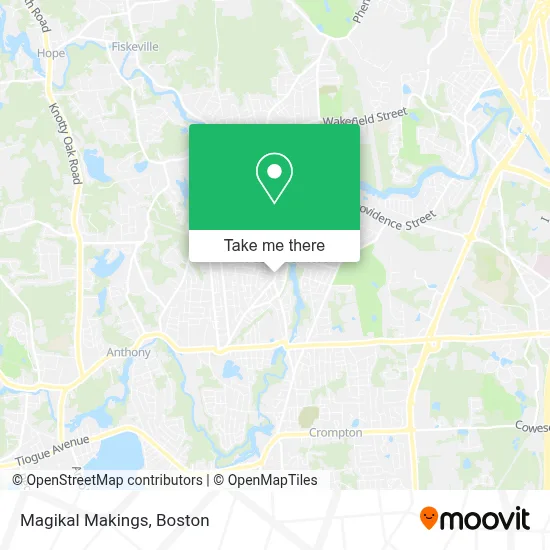 Magikal Makings map