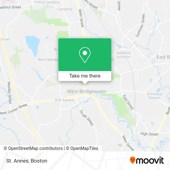 St. Annes map