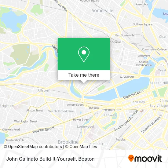 John Galinato Build-It-Yourself map