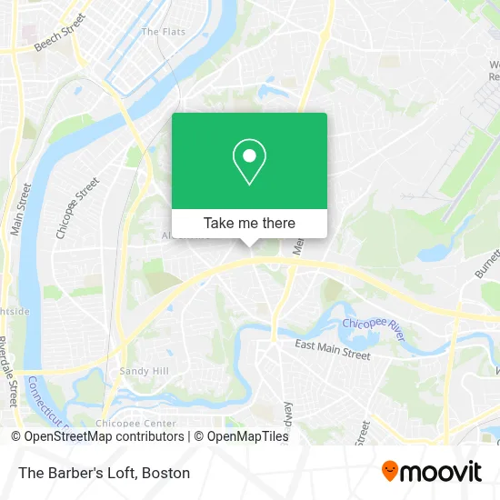 The Barber's Loft map