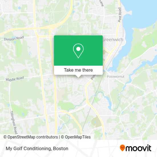 My Golf Conditioning map