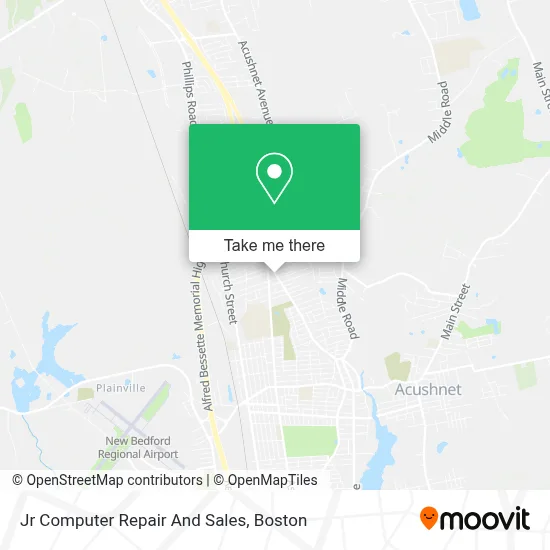Jr Computer Repair And Sales map