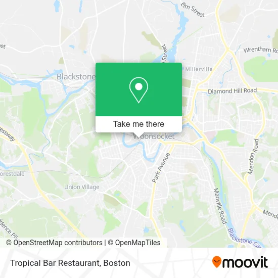Tropical Bar Restaurant map