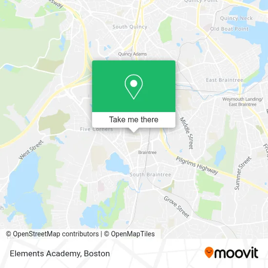 Elements Academy map