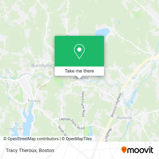 Tracy Theroux map