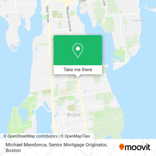Michael Mendonca, Senior Mortgage Originator map