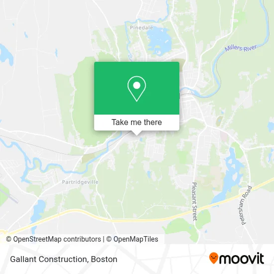 Gallant Construction map
