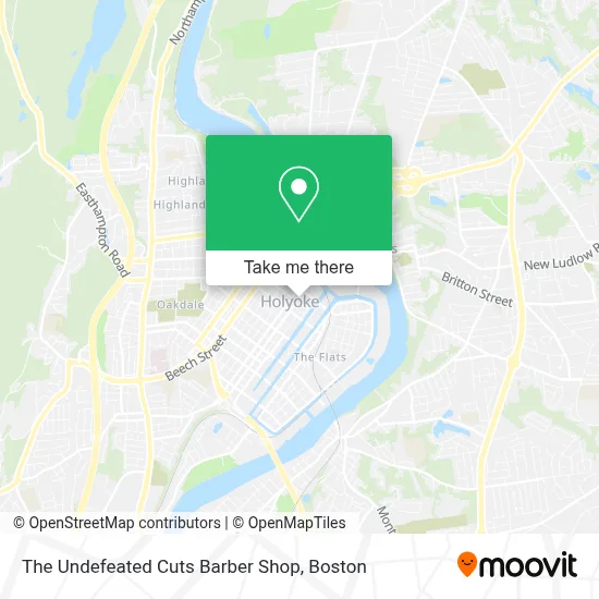 The Undefeated Cuts Barber Shop map