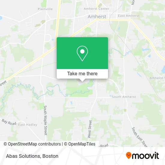 Abas Solutions map