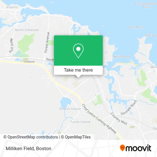 Milliken Field map