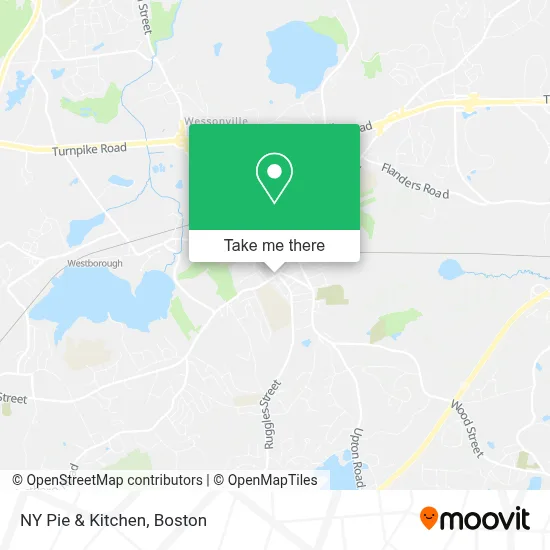 NY Pie & Kitchen map