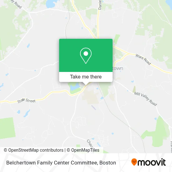Belchertown Family Center Committee map