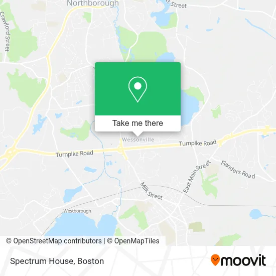 Spectrum House map