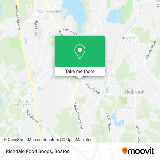 Richdale Food Shops map