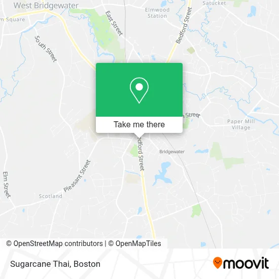 Sugarcane Thai map