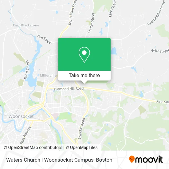 Waters Church | Woonsocket Campus map