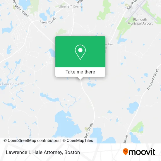 Lawrence L Hale Attorney map