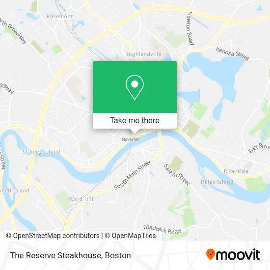 The Reserve Steakhouse map