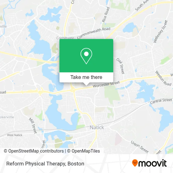 Reform Physical Therapy map