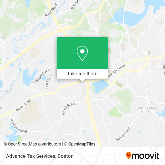 Advance Tax Services map