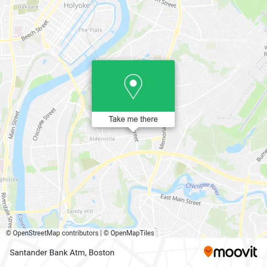 Santander Bank Atm map