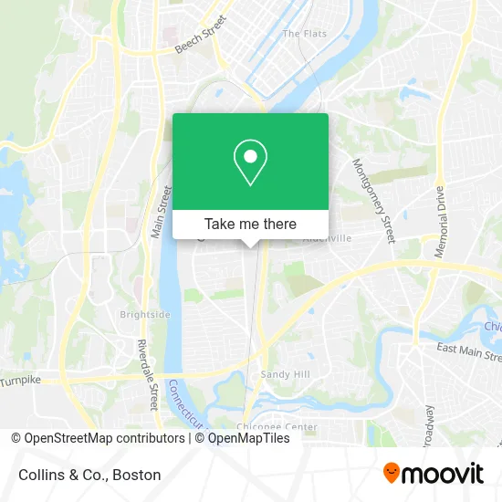 Collins & Co. map