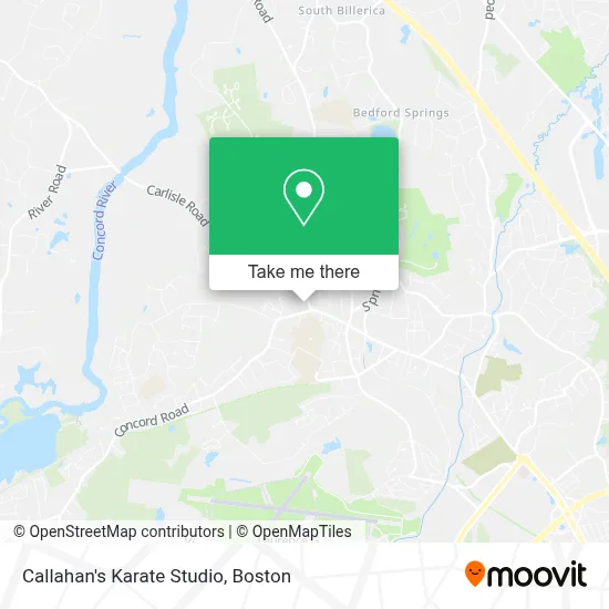 Callahan's Karate Studio map