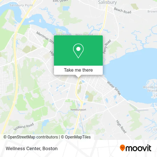Wellness Center map