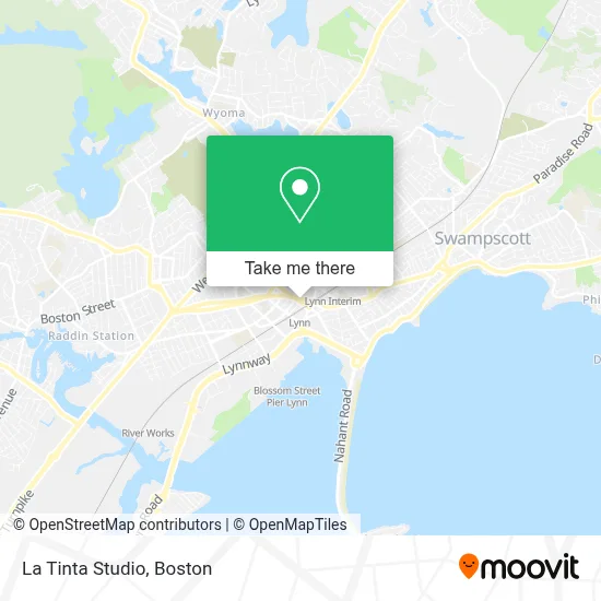 La Tinta Studio map
