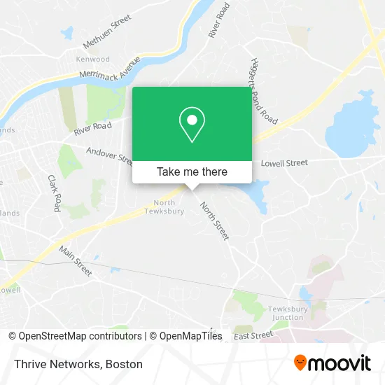 Thrive Networks map