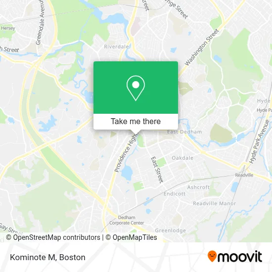 Kominote M map
