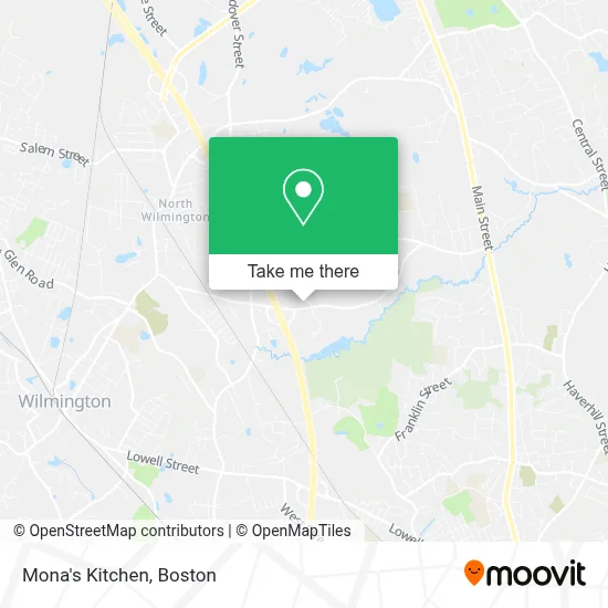 Mona's Kitchen map