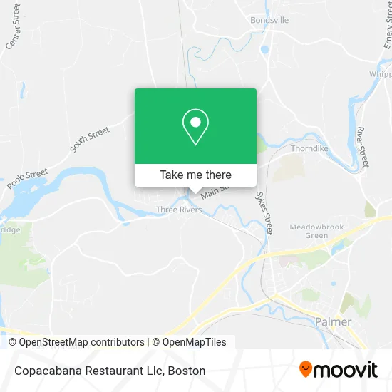 Copacabana Restaurant Llc map