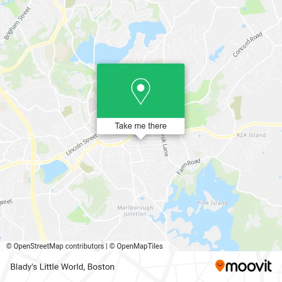Blady's Little World map