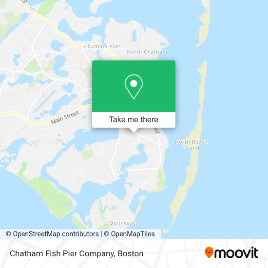 Chatham Fish Pier Company map