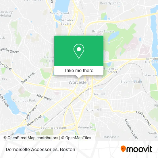 Demoiselle Accessories map