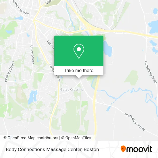 Body Connections Massage Center map